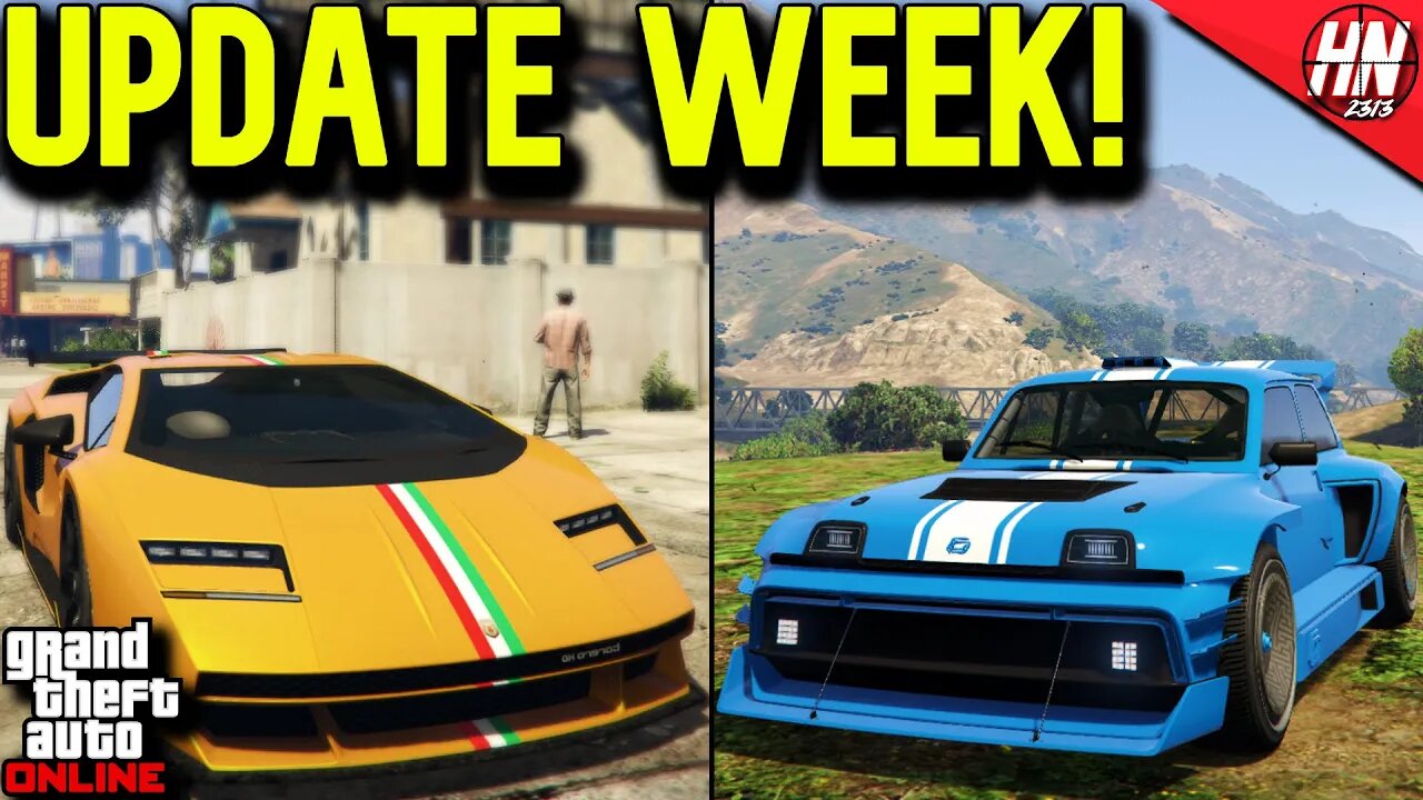 GTA Online Update Week - NEW CAR & MORE!