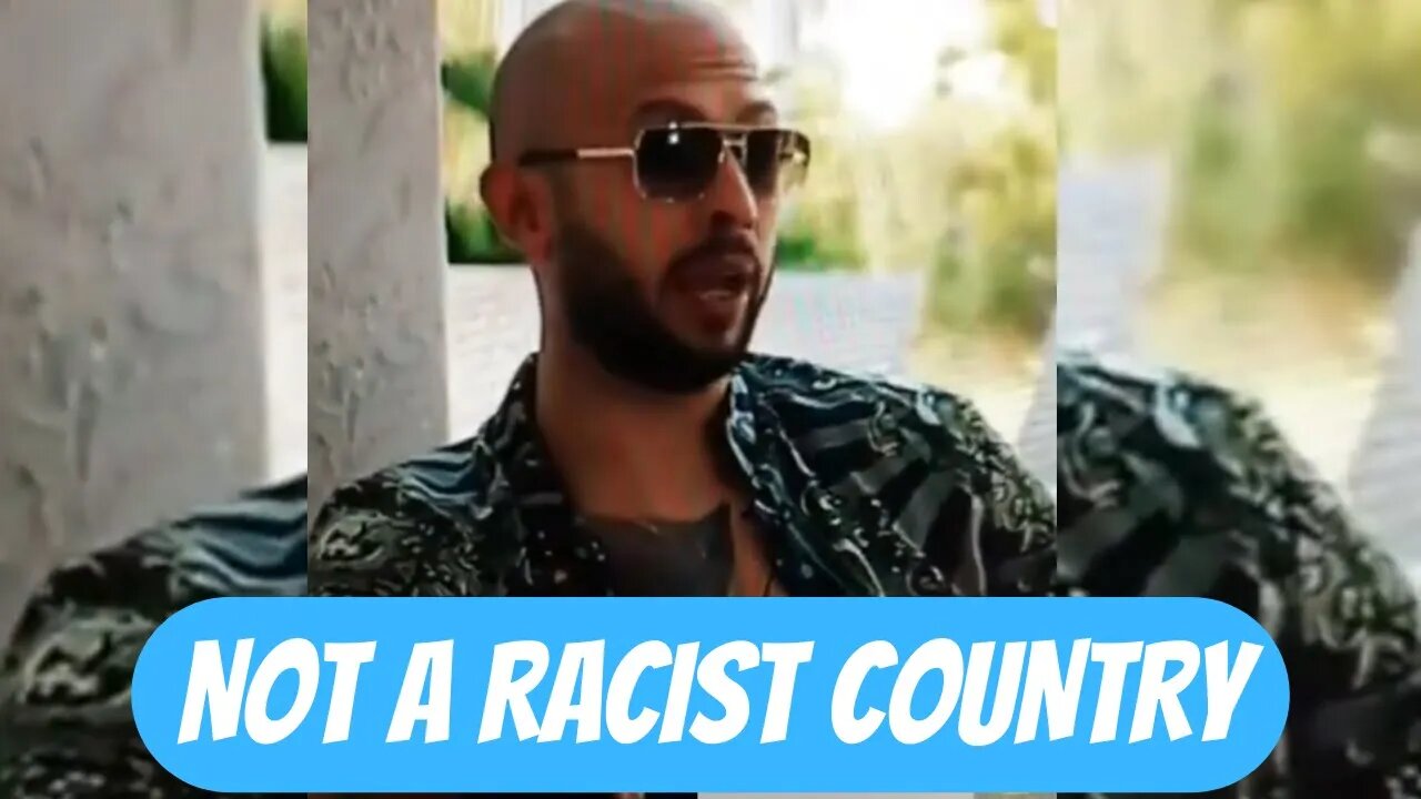 Andrew Tate: "America is not a Racist Country"... #shorts