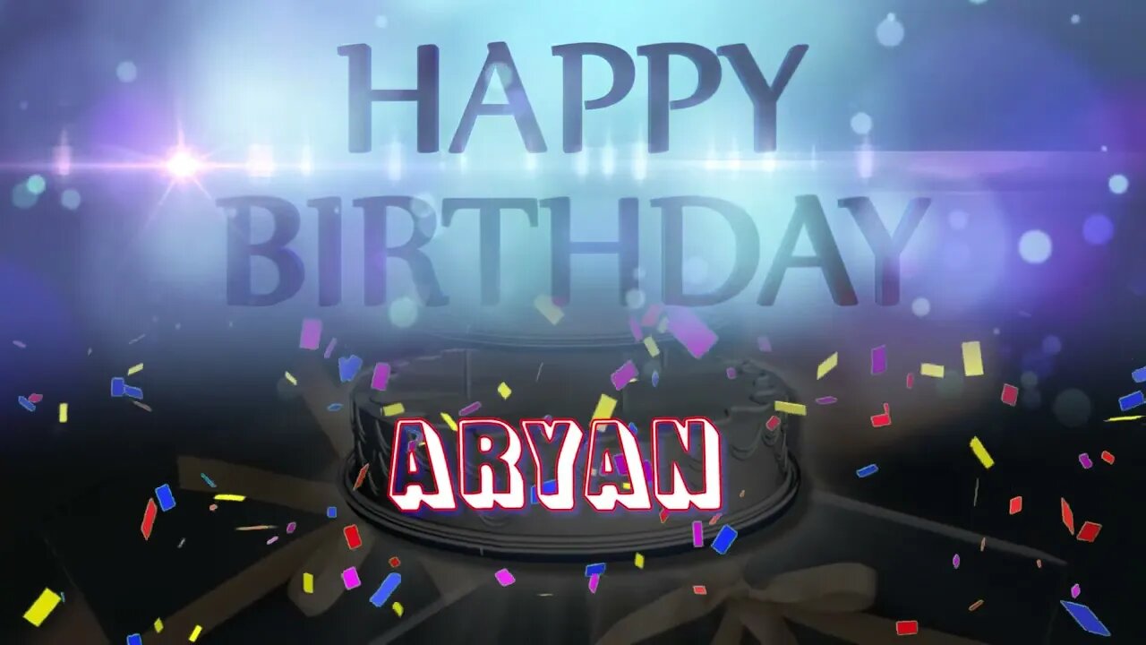 Wish you a very Happy Birthday Aryan from Birthday Bash