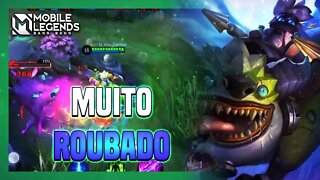 O CAÇAR ROXO NESSE HERÓI DA MUITO DANO!!! | MLBB