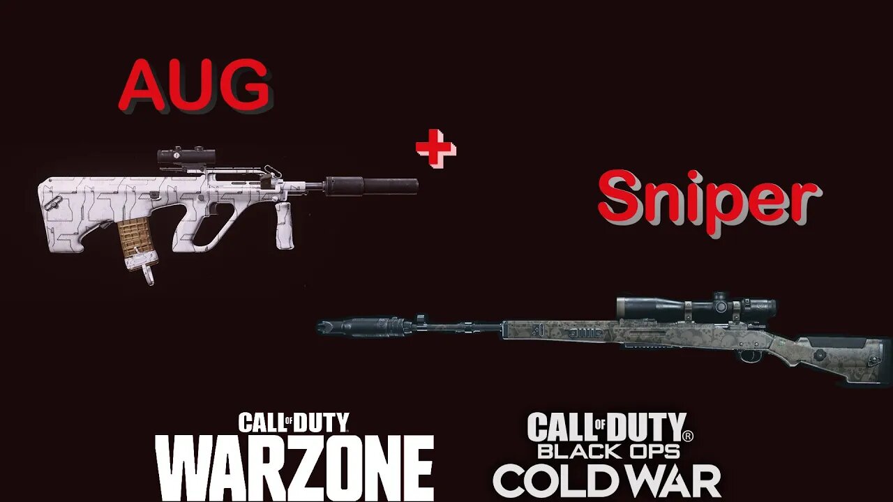 AUG + Sniper: The Perfect Match! | Call of Duty: Black Ops Cold War/ Modern Warfare Warzone #shorts