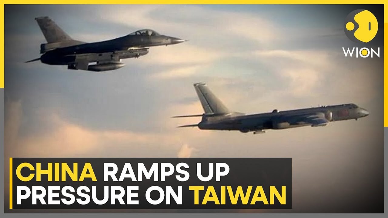 China-Taiwan tensions 33 Chinese jets detected around Taiwan World News