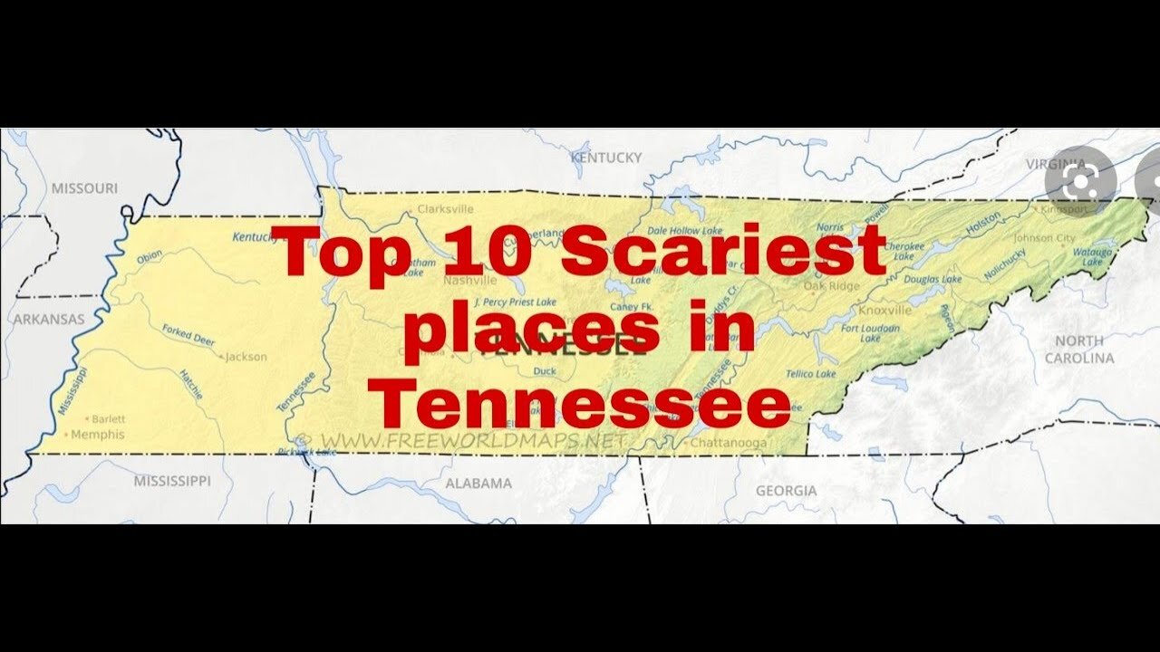 Top 10 Scary Places in Tennessee!