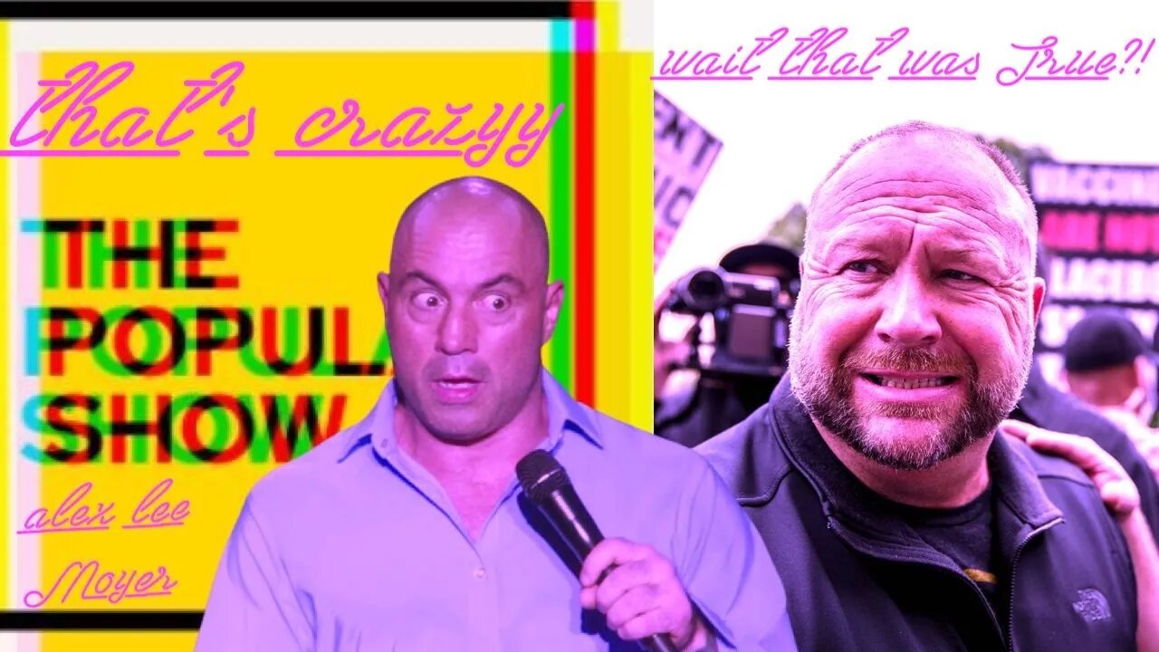 Rogan's Alex Jones Reaction EXPLAINER