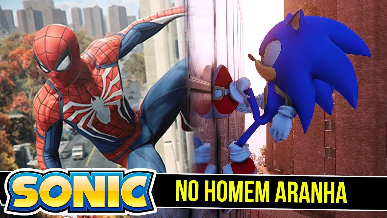 Sonic virou PERSONAGEM SECRETO no HOMEM ARANHA ?! - MOD