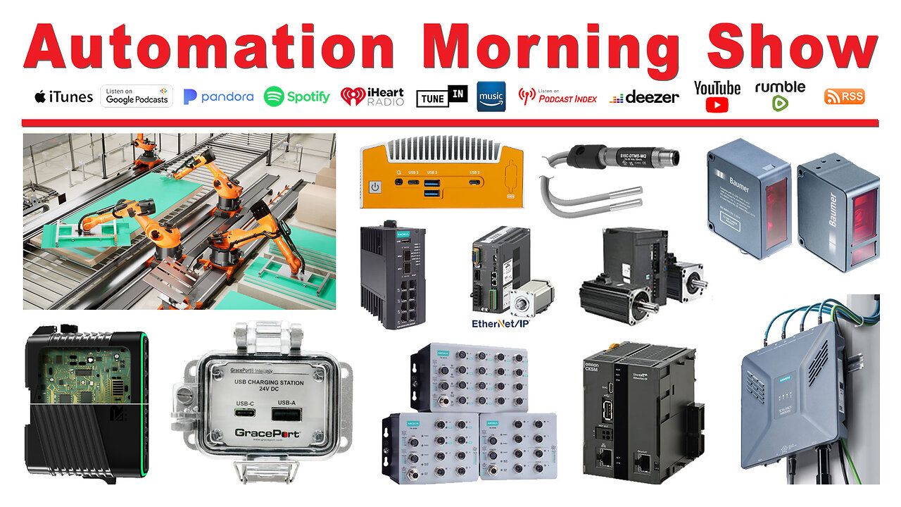 September 28 News: 5G, 62443, CMSE, Inductive, Kuka, PMAC, GracePort, 3691-4, Servos, Robots & more