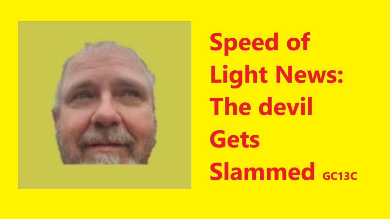 News: Speed Of Light Runs Circles Play and the devil Gets Slammed #shorts #shortsvideo #reels GC13C