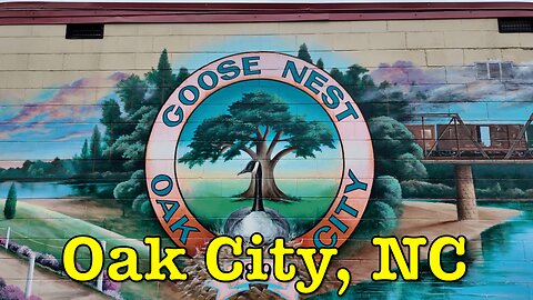 I'm visiting every town in NC - Oak City, North Carolina