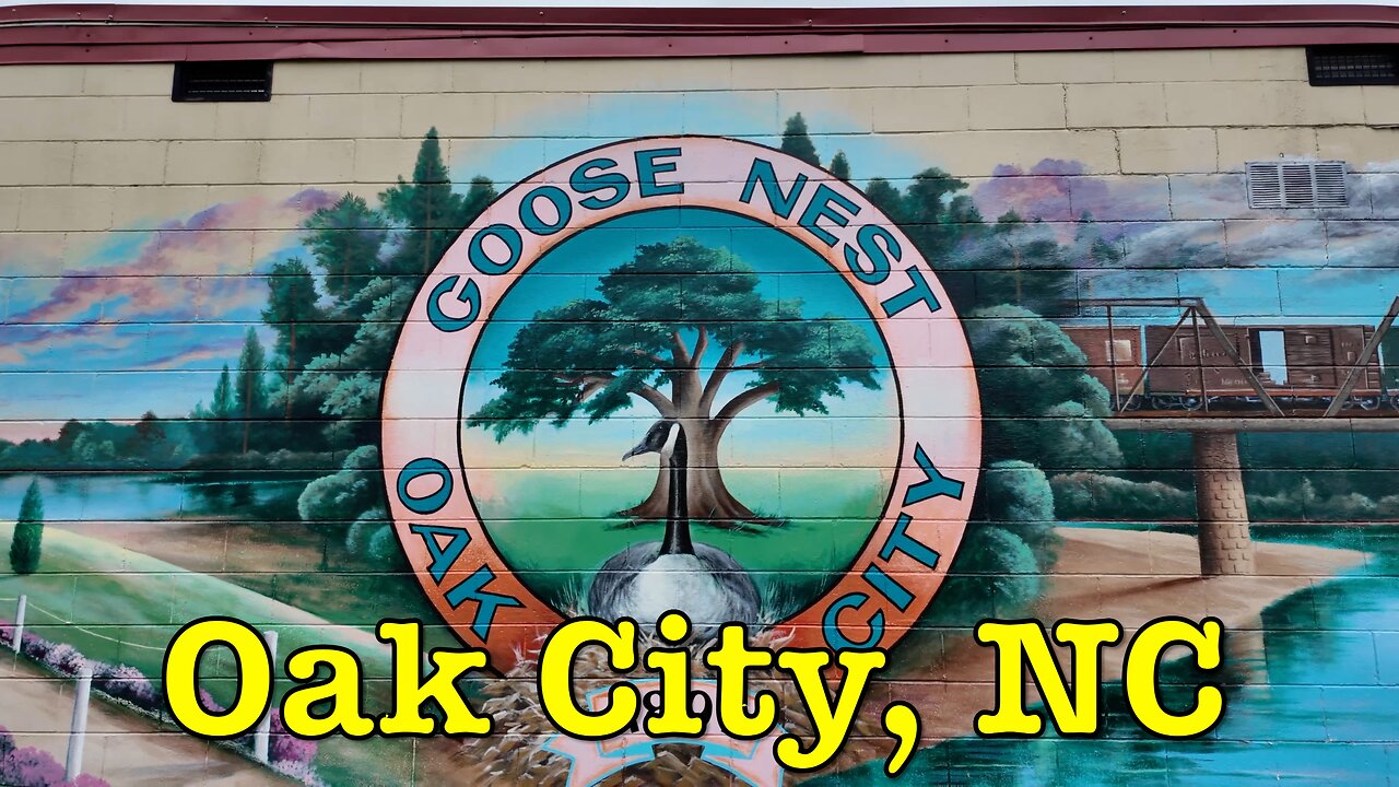 I'm visiting every town in NC - Oak City, North Carolina