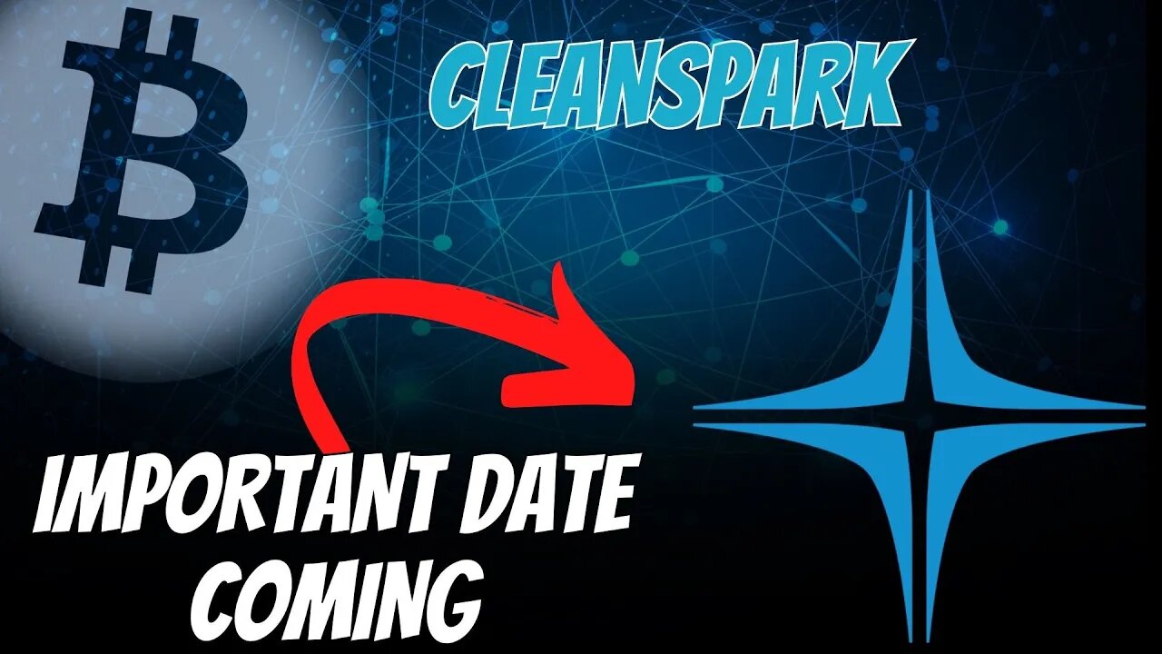 Get Ready For Cleanspark Stock Catalyst Coming! Clsk Stock