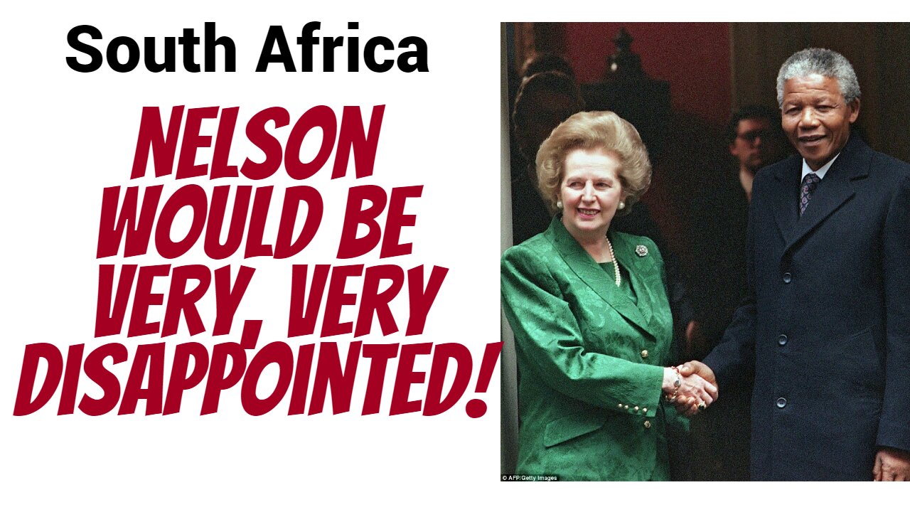 Nelson Mandela would be very, very disappointed!
