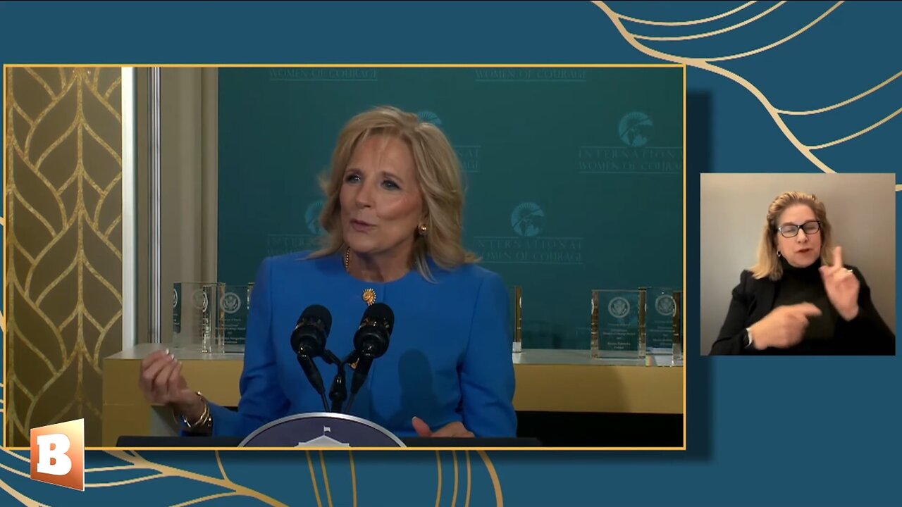 LIVE: First Lady Jill Biden Hosting International Women of Courage Ceremony...