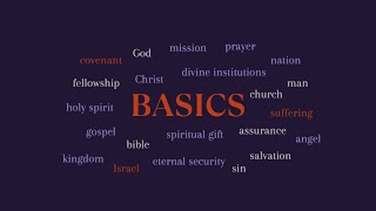 Basics 35 Bible Study