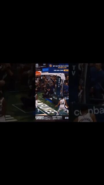 Giannis crazy dance ever!