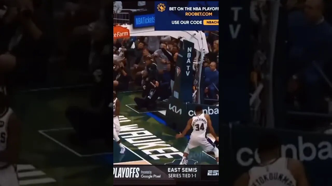 Giannis crazy dance ever!