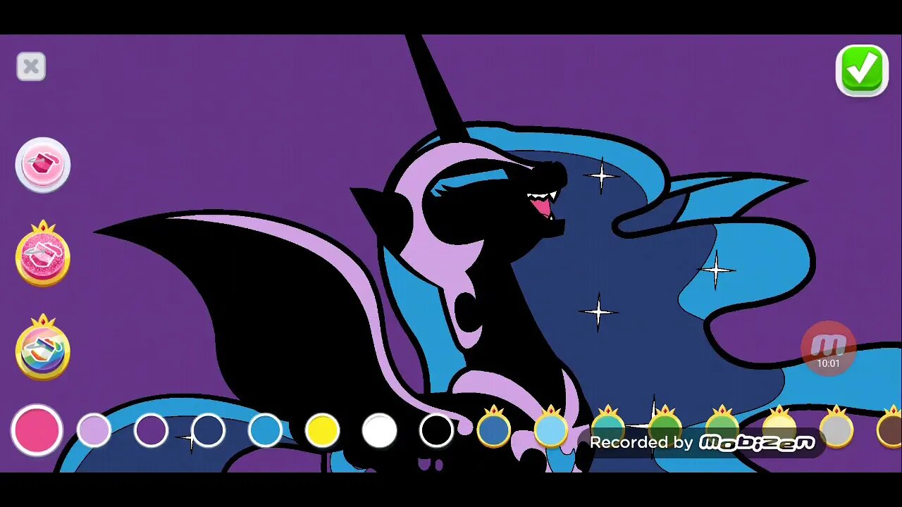LETS PAINT NIGHTMARE MOON / DAY BREAKER & MORE!!! / MLP Color by Magic