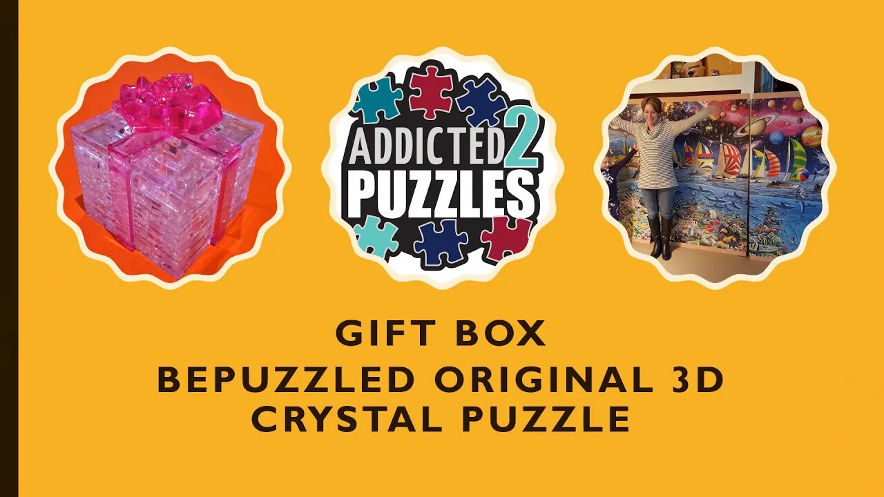 Gift Box 3D Crystal Puzzle Tutorial