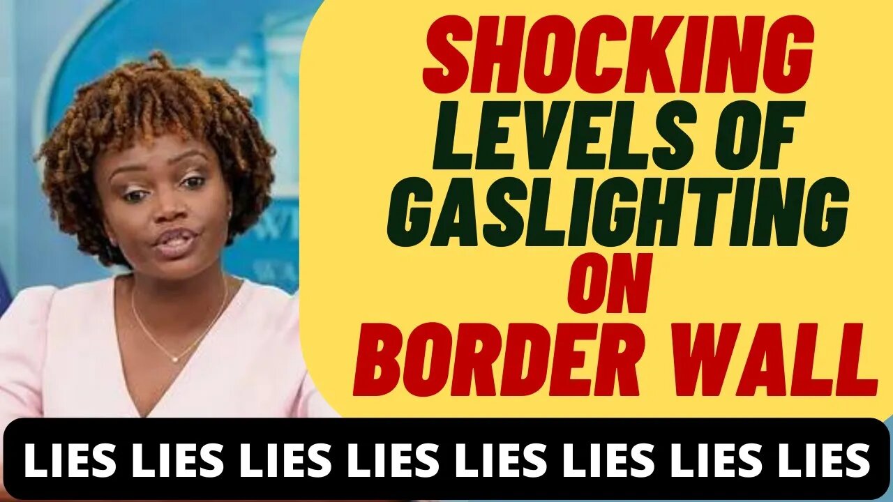 BIDEN Admin Gaslights On Arizona BORDER WALL