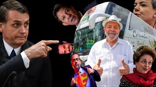 AGORA!! Bolsonaro na hora certa darei XEQUE-MATE / Lula TEM plano p/ Caravana não levar OVOS