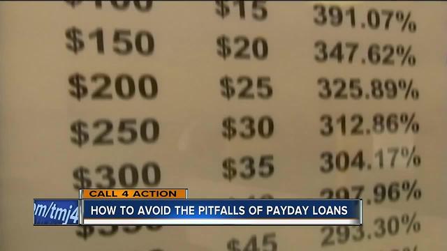 Be cautious of payday loans