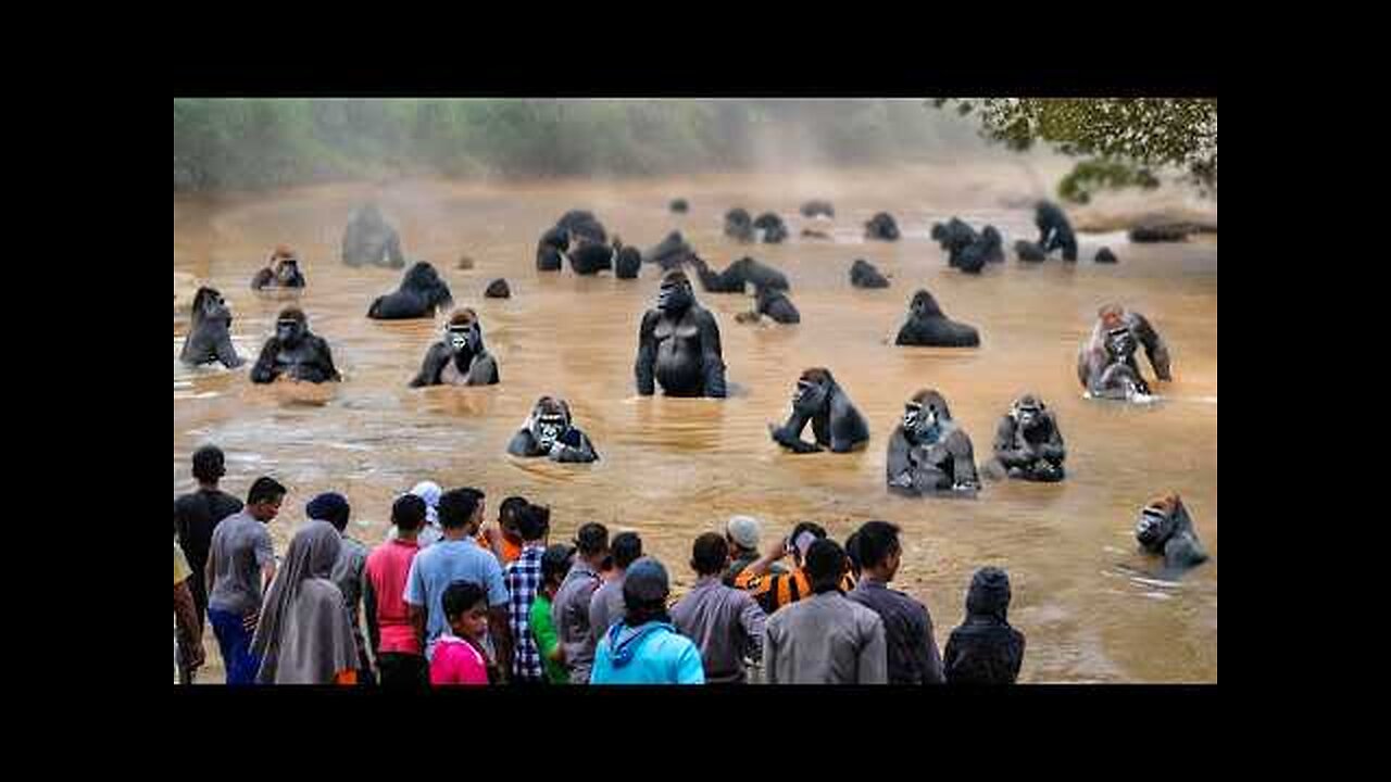 This Is Crazy. This Is How Gorillas Attack Tribes and Evict Them