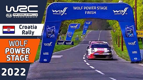 WRC WOLF Power Stage HIGHLIGHTS and RESULTS : WRC Croatia Rally 2022