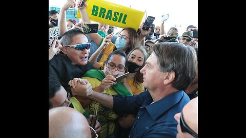 Jair Bolsonaro speaks to manifestants in Brazilian capital | 12/09