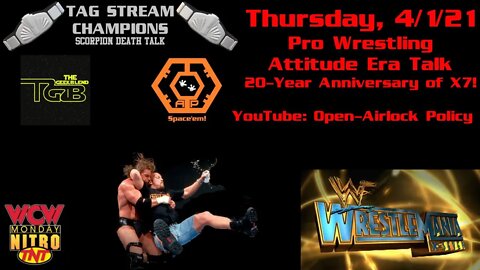 Tag Stream Champions Scorpion Death Talk - Attitude Era of Pro Wrestling