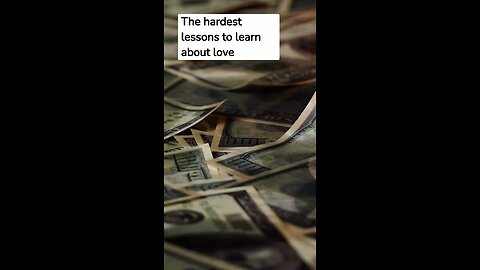 Some love lessons you should know