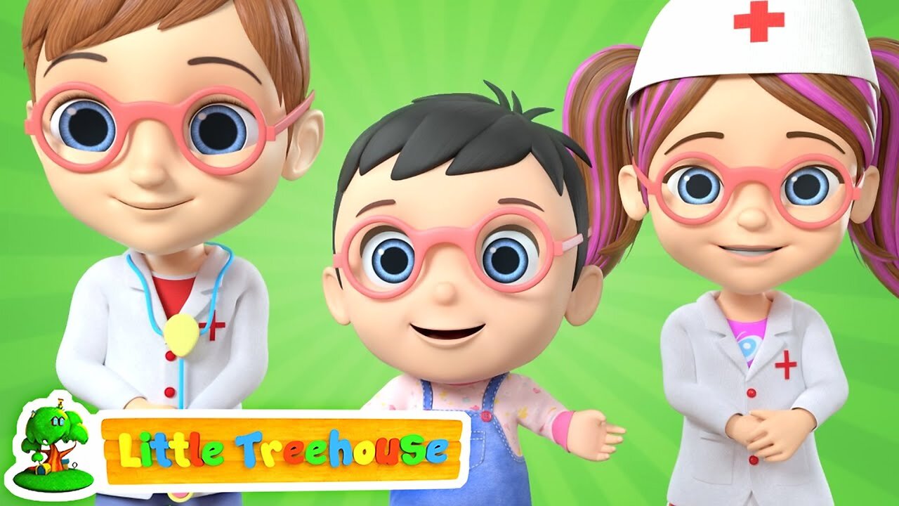 New Doctor Song | Doctor Checkup Song | Kindergarten Nursery Rhymes & Kids Songs | Little Treehouse