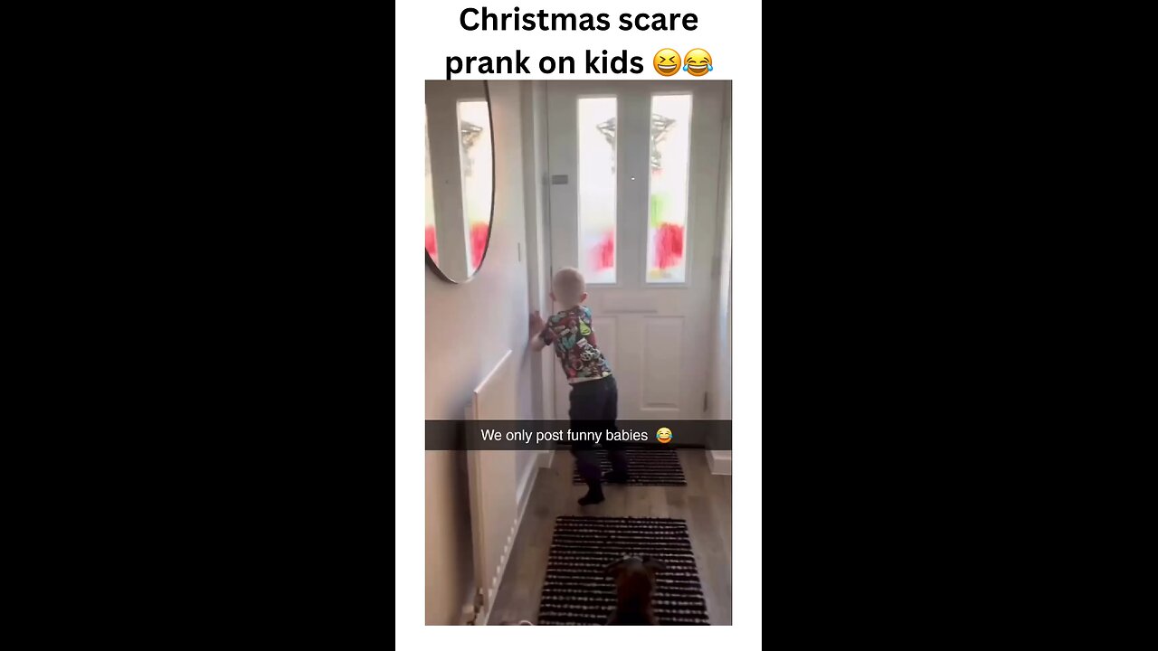 When the Grinch visits your home, but the kids steal the show! 🎄😂 This hilarious Christmas prank
