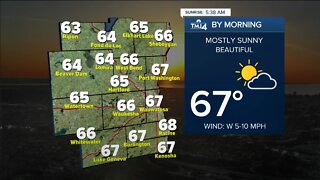 Southeast Wisconsin weather: Sunny Thursday with a high of 80, low humidity