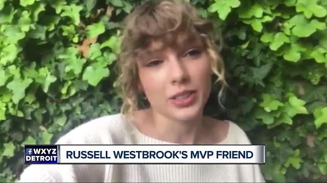 Taylor Swift and Russell Westbrook: mutual MVP respect