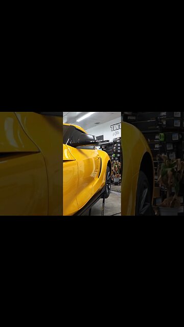 2023 Toyota Supra GR Wheel Ceramic Coating #shorts #cars #detailing