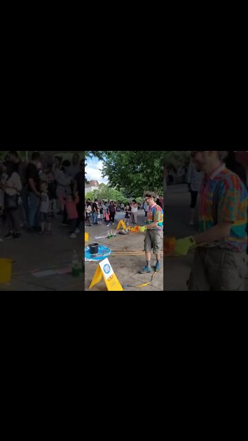 Bubble making southbank #london