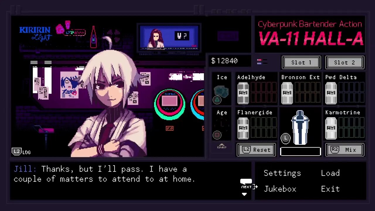 VA11HAllA Part 6: DesaVA Has Trouble