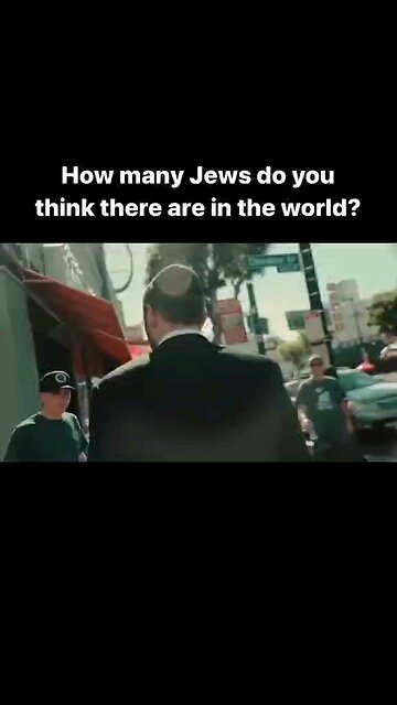 How many Jews are in the world? Are you really worried about Jews?