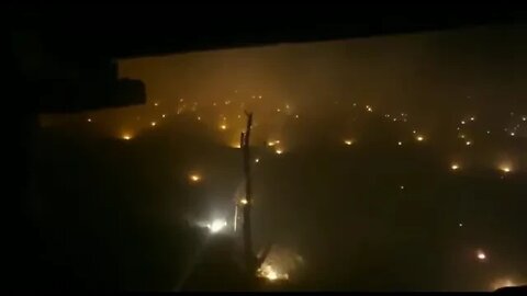 The location is unknown, but Ukrainian channels write that it is the Russian Armed Forces attacking