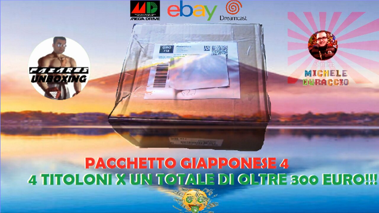 Fazares Unboxing Special - PACCHETTO JAP 4 (4 RETRO-TITOLI PER UN TOTALE OLTRE 300 EURO) xD