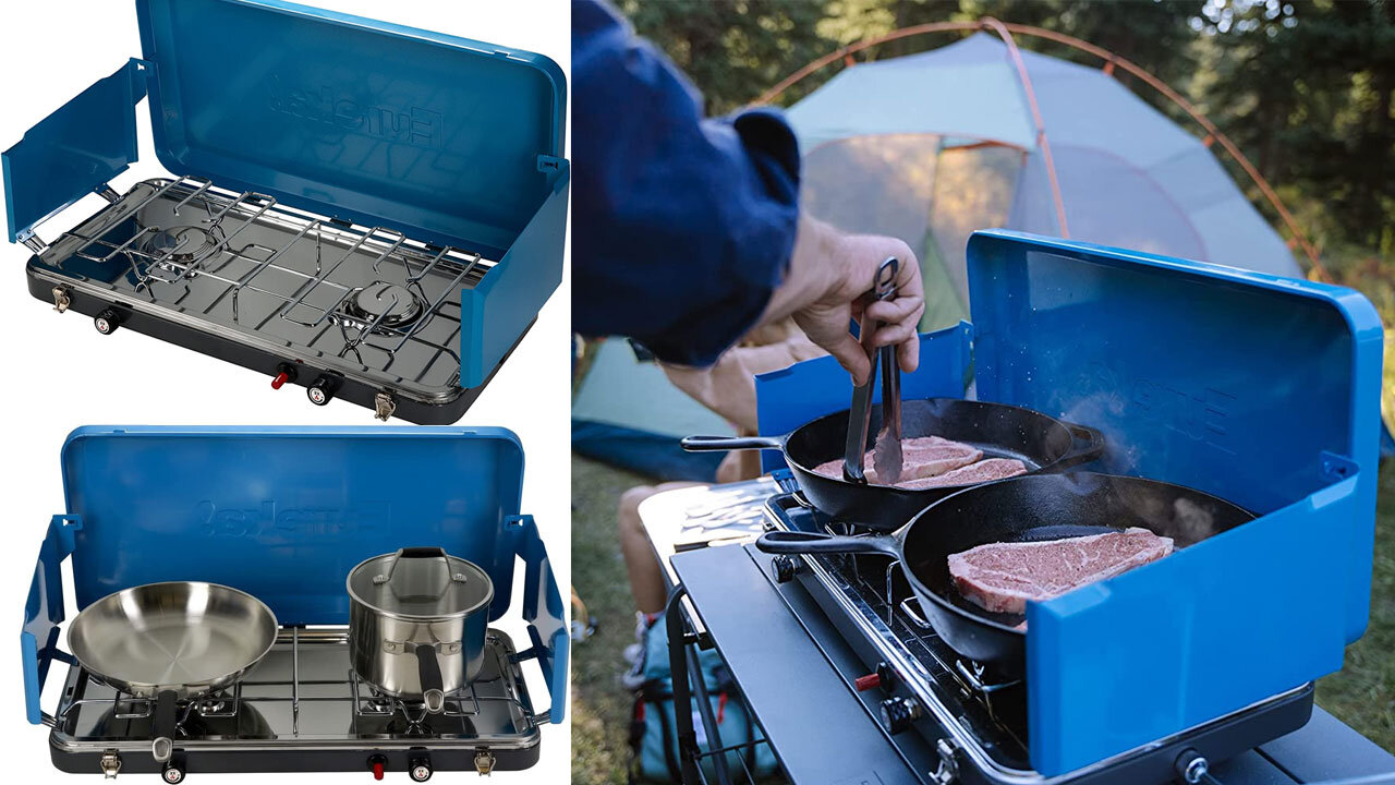 Eureka! Ignite Portable 2 Burner Propane Camping Stove