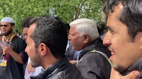 Jesus spoke English! What is this mad man doing?