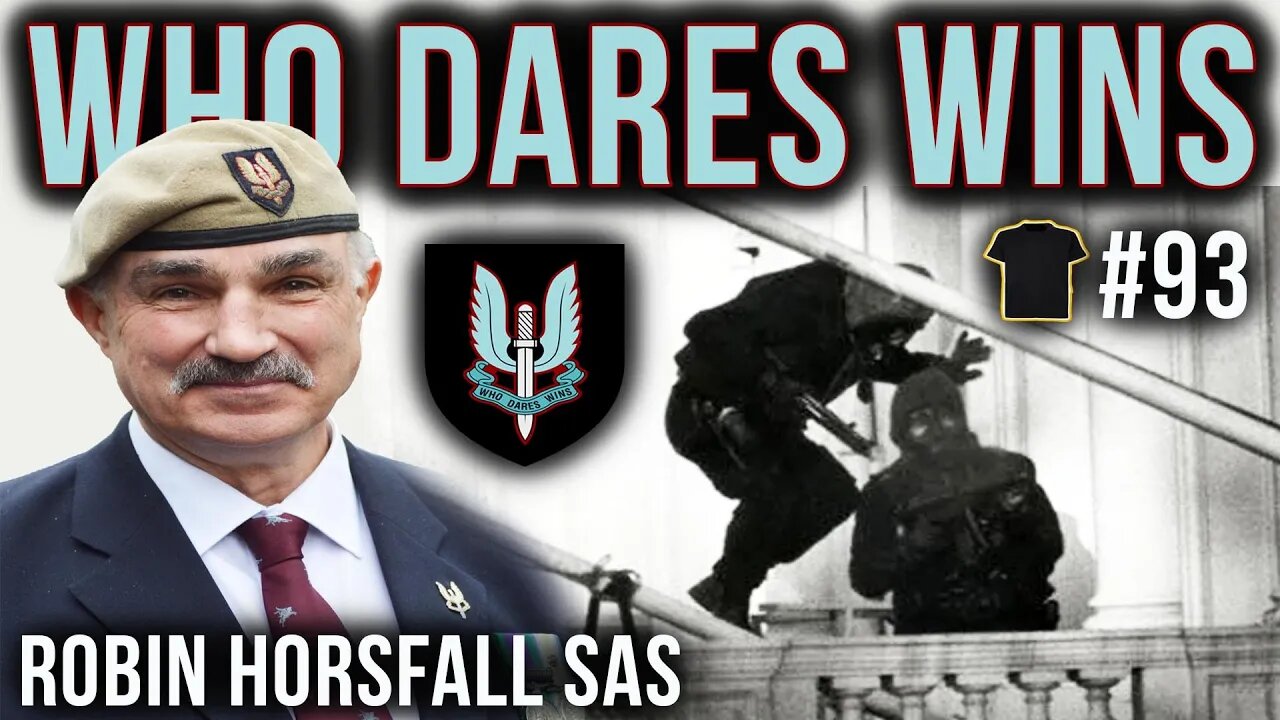 The Iranian Embassy Siege | Robin Horsfall SAS | Special Air Service | Bought The T-Shirt Podcast