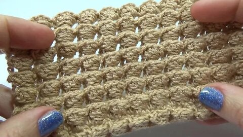 How to crochet pocket stitch free written pattern in description