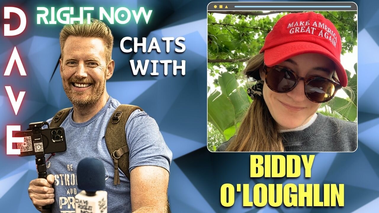 Dave Right Now Chats With Biddy O'Loughlin