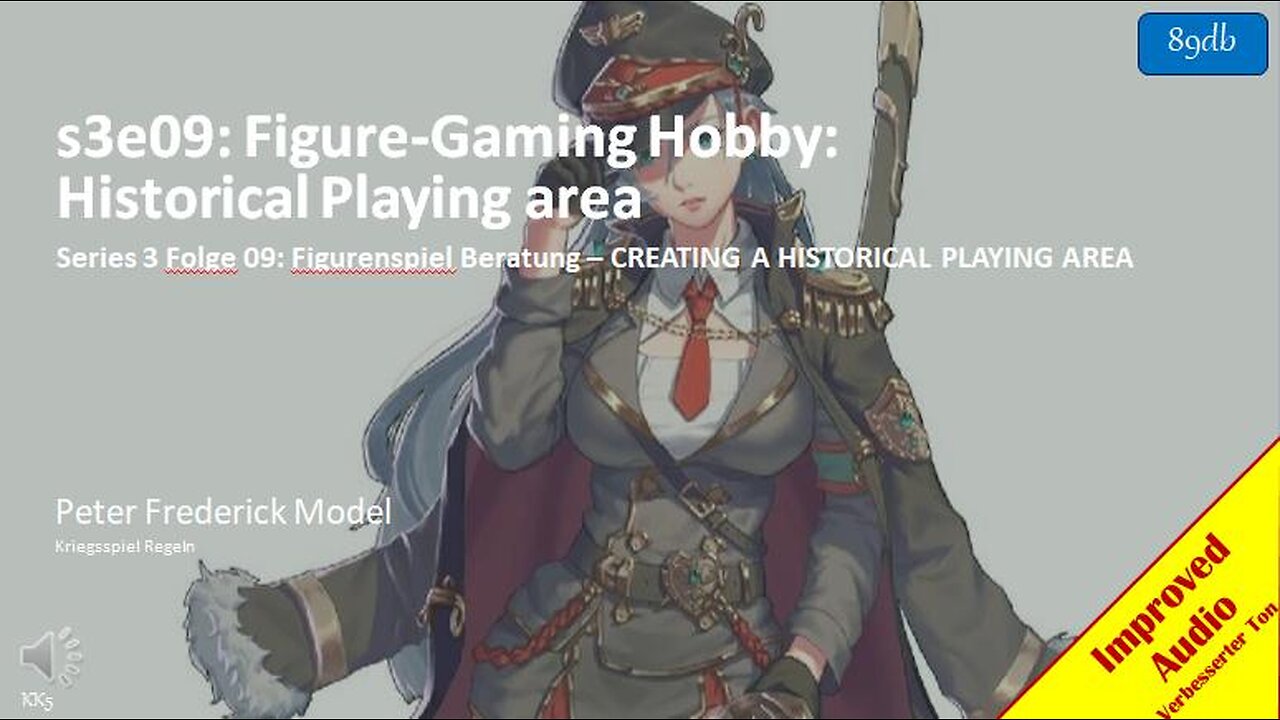 s3e09: Figure-Gaming Hobby: Napoleonic Historical Playing area