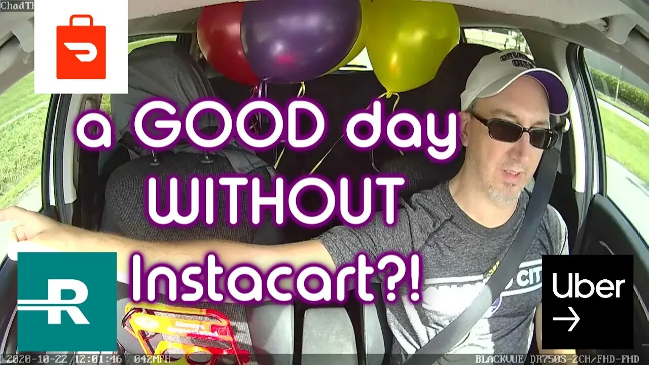 A Good Day WITHOUT Instacart!? | Chad's Ride Along Vlog for Thursday, 10/22/20