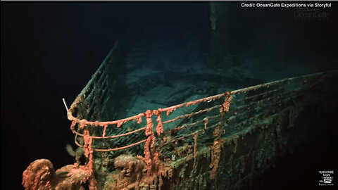 OceanGate Footage Shows Past Expedition to Titanic Wreckage