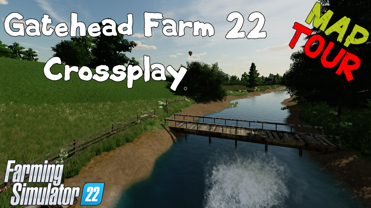 Map Tour | Gatehead Farm 22 Crossplay | Farming Simulator 22