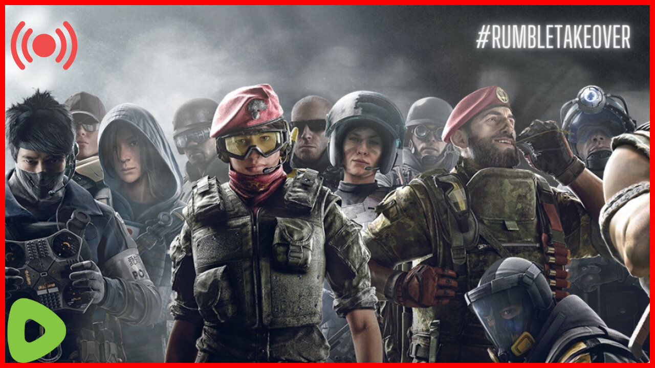 🔴LIVE REPLAY Rainbow Six Siege Playing With PRO sweaty Friends| I am 🗑️ | #rumbletakeover