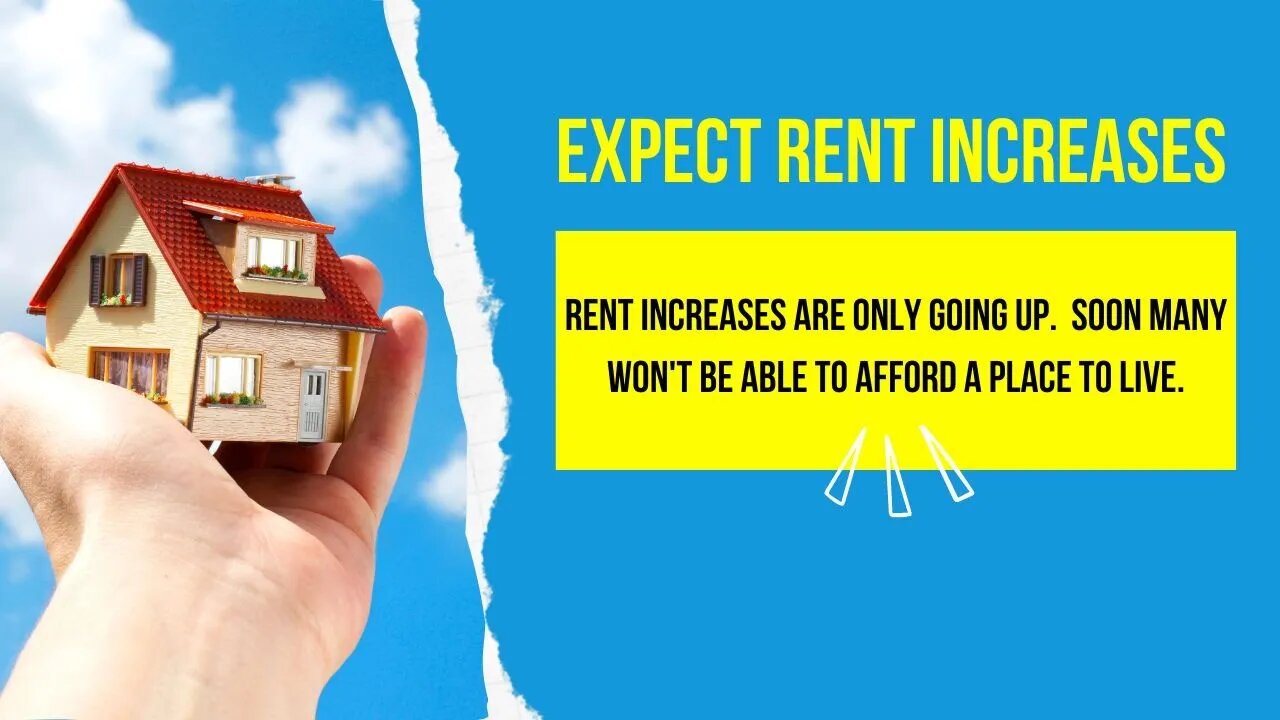 Rent Costs are still going up, don't think they're going down soon